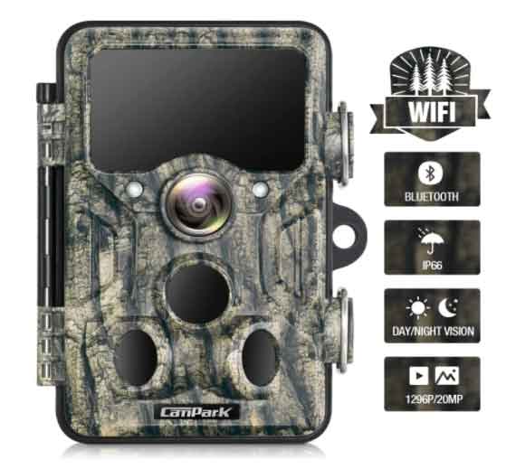 Campark wifi 20mp1296p game camera