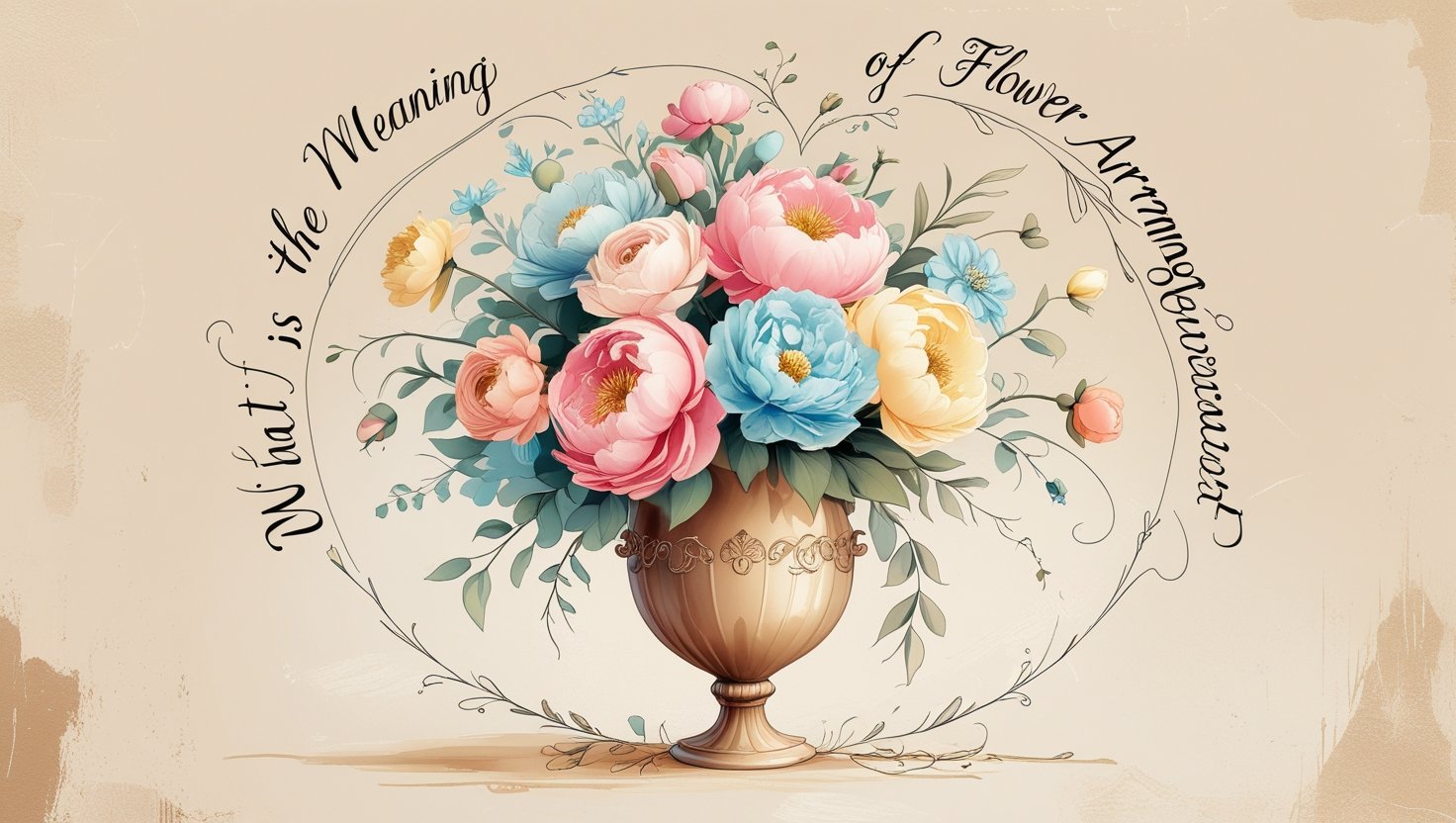 What is the Meaning of Flower Arrangement