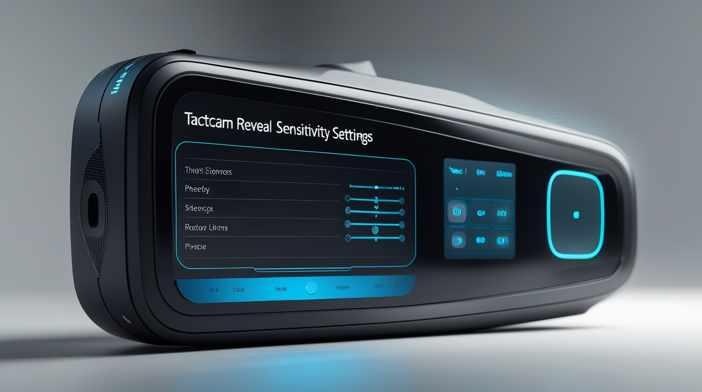 Tactacam Reveal Sensitivity Settings
