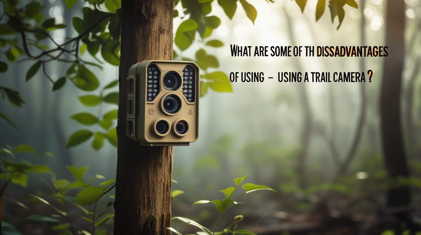 What are Some of the Disadvantages of Using a Trail Camera