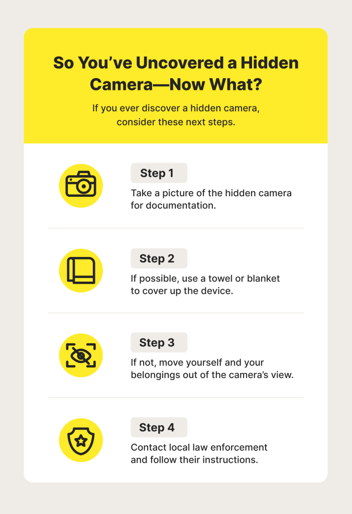 What To Do When You Find A Hidden Camera: Essential Steps To Take