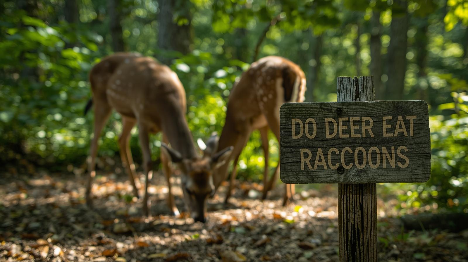Do Deer Eat Raccoons