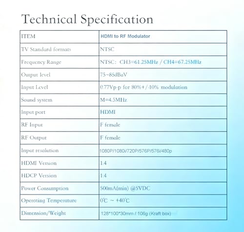 Best Hdmi Coax Cctv Modulator Hdmi