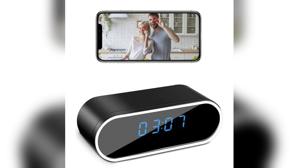 Best Alarm Clock Spy Camera With Audio