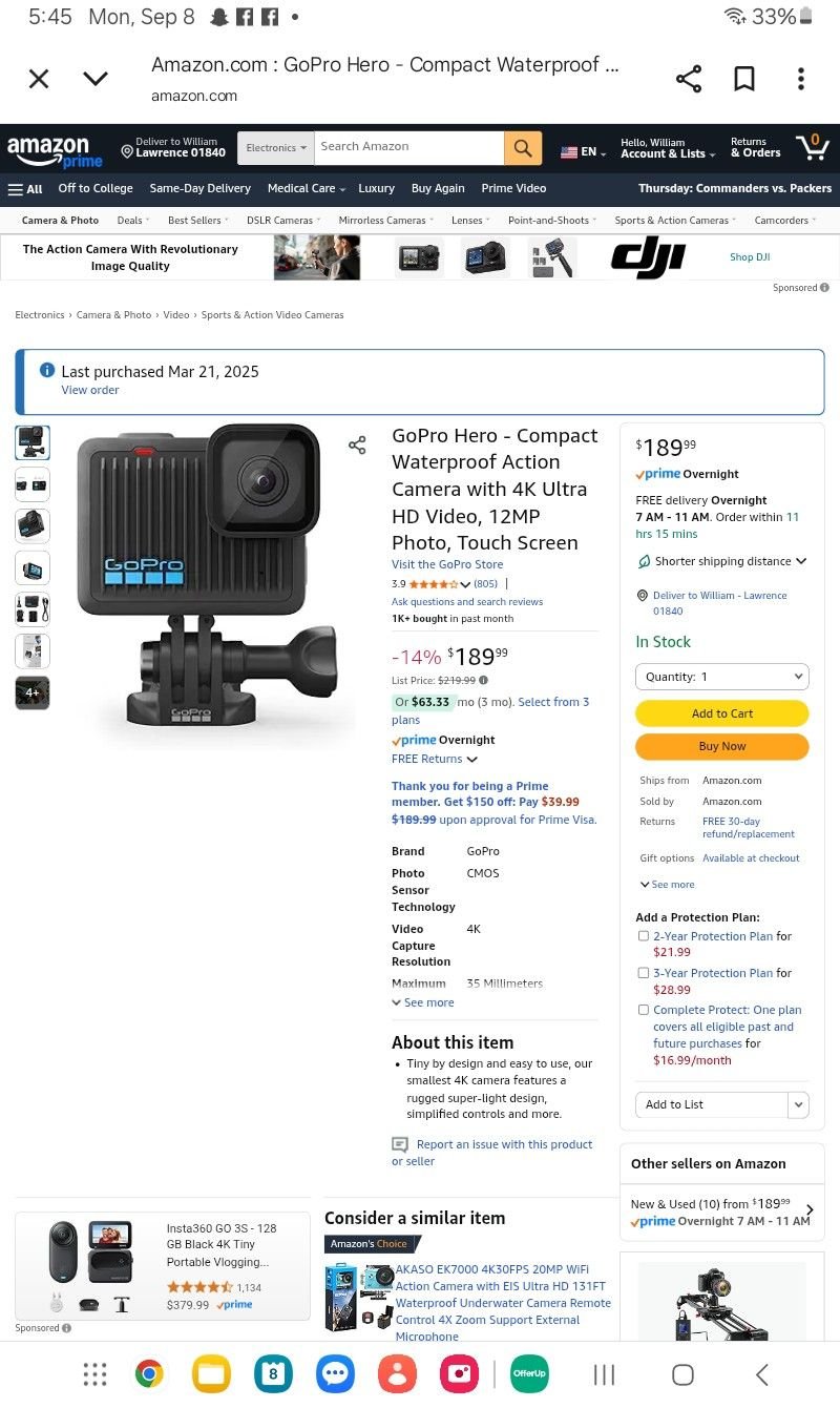Action Camera Waterproof Features