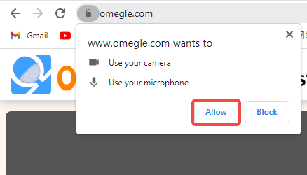 How Do You Enable Camera On Omegle