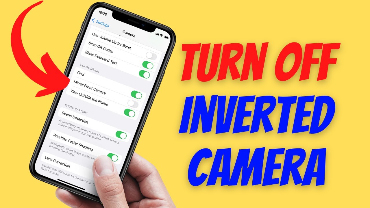 How To Stop Camera From Inverting