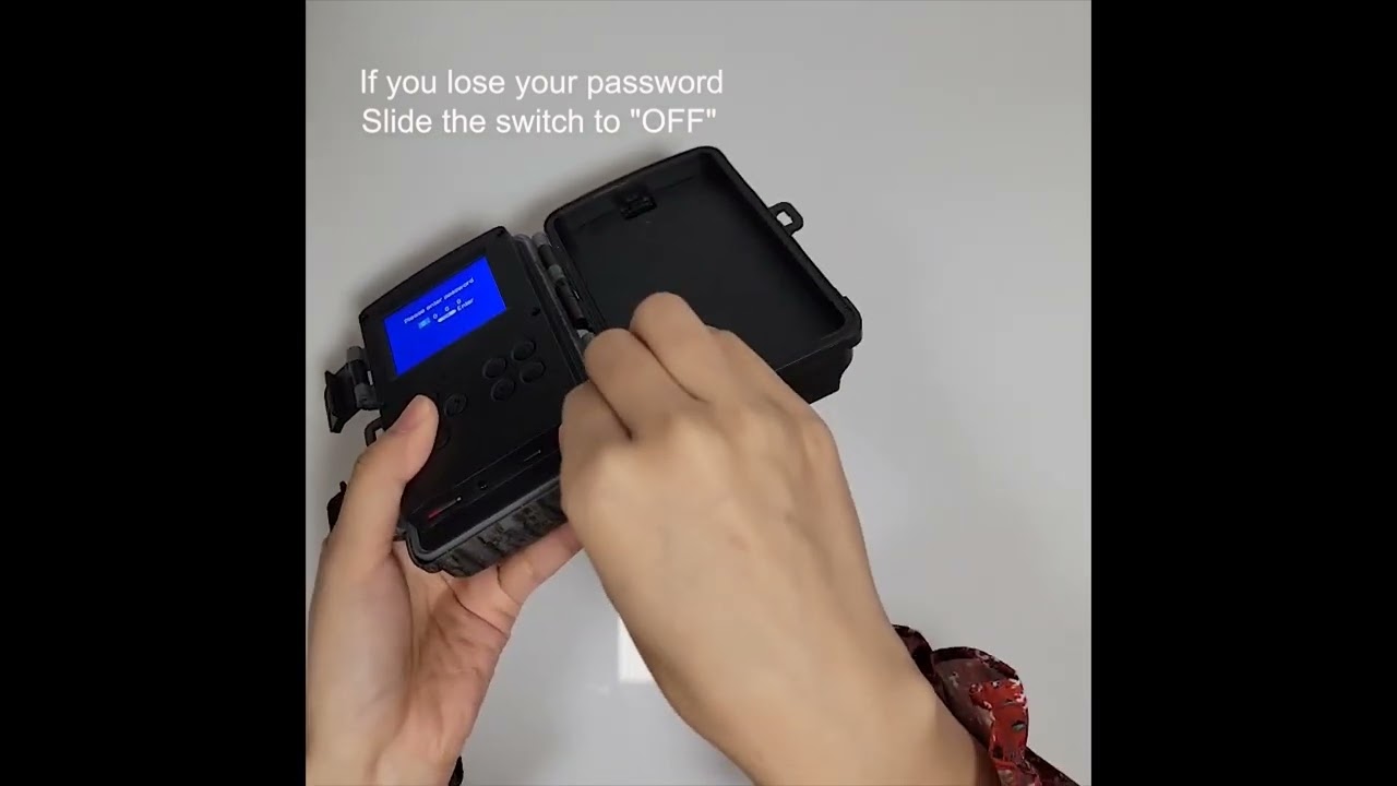 How To Reset Trail Camera Password