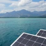 Outdoor solar panels in sunlight illustrating trail camera solar power setup